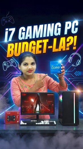 FT Digital Computer on Instagram: "🔥 Powerful Desktop Setup at a Budget Price! Looking for a powerful desktop at a smart budget? This Intel i7 3rd Gen PC setup is built to handle daily work, multitasking, and entertainment smoothly 💻⚡ ✔️ Intel i7 3rd Gen Processor ✔️ 8GB DDR4 RAM – smooth performance ✔️ 256GB SSD – fast boot & quick loading ✔️ RGB Cabinet & SMPS – stylish look ✔️ 19” Monitor – clear display ✔️ RGB Keyboard & Mouse – gaming-style feel 🎁 FREE USB Speaker Included (budget deskto