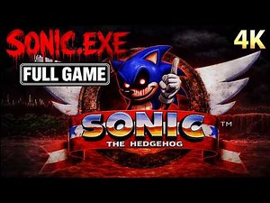 SONIC.EXE (Original Game) | FULL HORROR GAME | Gameplay 【4K】 No Commentary