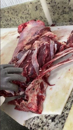 Meat that's so hard even for the butcher.