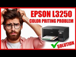 EPSON L3250 COLOR PRITING PROBLEM