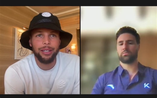 噢！库里接受采访谈 保罗加盟勇士“很惊人，保罗能帮助我们回到冠军级别的球队