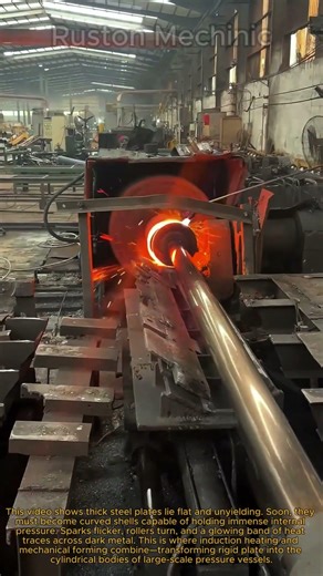 Induction Heating vs. Stee: How Large-Scale Pressure Vessels are Shaped