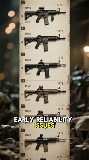 🔫 The M16 Rifle: The Weapon That Redefined Modern Warfare 🇺🇸 M16Rifle 🔫 #MilitaryHistory