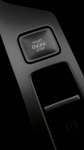 Start stop engine button. Modern transportation and technology