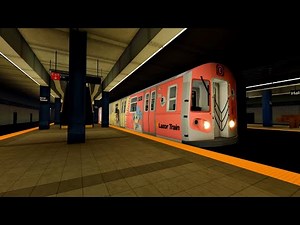 PTA 5th Av. Lines | R143 Nichijou Wrap & R211T Running on the Ⓔ Line to Halson Terminal | Roblox