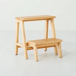 [Hot Item] Wholesale Kitchen Helper Solid Wooden Kid Toddler Learning Tower Folding Step Stool