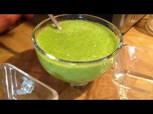 Delicious raw green sauce recipe