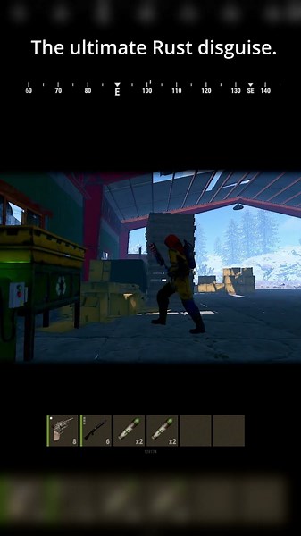 The ultimate Rust disguise. #rust #shorts