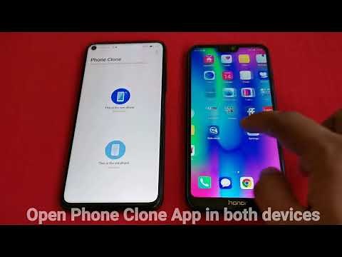 Phone Clone App in Huawei and Honor Devices