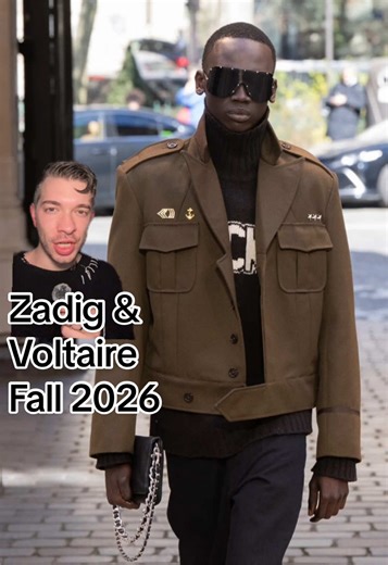 Rock & Roll 🤝 Zadig & Voltaire 🤘🏼⚡️Z&V fall 2026 review #fashionnews #handbags #shoes #designer #ad