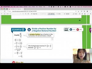 EnVision Grade 7 Accelerated Pre-Algebra 1-9: Divide Rational Numbers