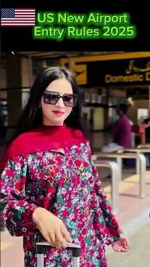 USA New Airport Security & Customs Rules 2025