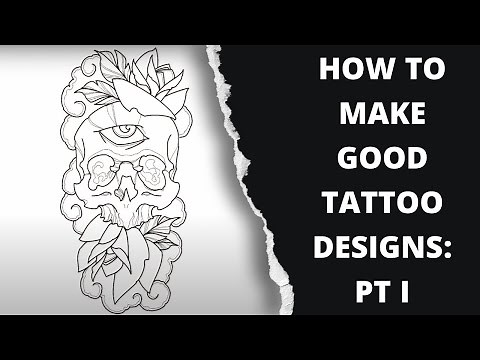 Draw Tattoos that FIT the Body | How Pro Tattoo Artists Create Designs