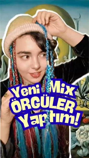 Yardımın gerek, yeni örgülerimin uçları nasıl olsun kararsız kaldım🤗