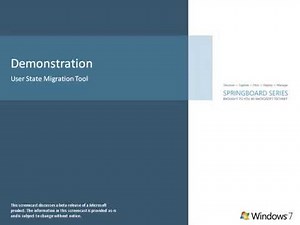 USMT Explained for Windows- Microsoft