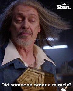 ALL HAIL STEVE BUSCEMI 🙌🙌🙌 Binge the best of Buscemi in Miracle Workers before the brand new season, Miracle Workers: Dark Ages, premieres January 29 - only on Stan. | Stan.