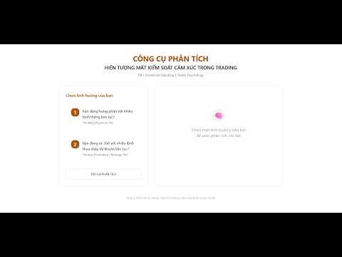 Cháy Tài Khoản Vì Hưng Phấn? AI Này Sẽ Cứu Bạn Ngay Lập Tức! (Tilt Trading Analyzer)