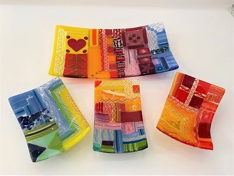 Fused Glass Patchwork