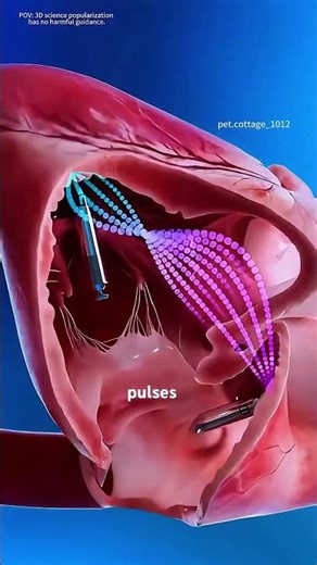 How Heart Pacemaker Works?(3D animation) #music #motivation #epic #like