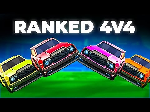 *FIRST LOOK* At The BRAND NEW 4v4 Game Mode In Rocket League