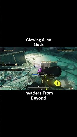 Fallout 76 | Glowing Alien Mask | Invaders From Beyond