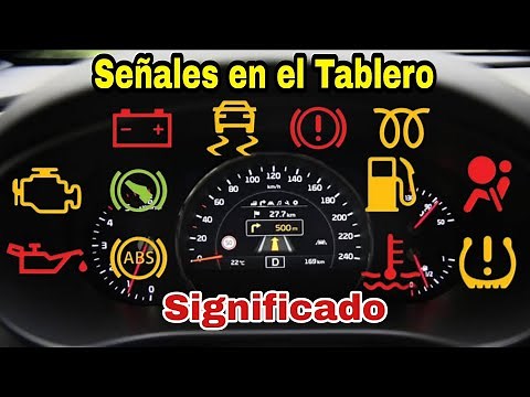 ⚠️ Esto Significan las Luces En el Tablero | SIGNIFICADO SEÑALES EN MI AUTO