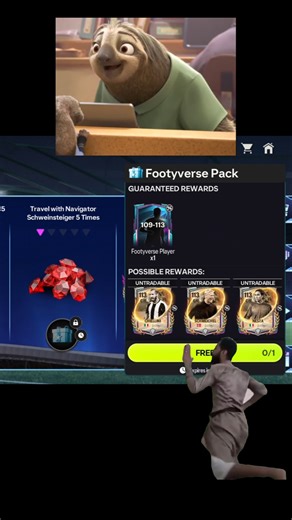 FREE 109-113 OVR Footyverse Players in FC Mobile! 💰 #fcmobile #eafcmobile #fc26 #eafc