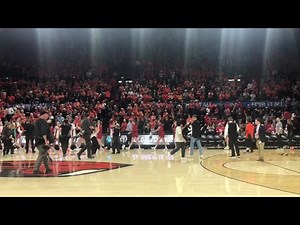 The scene at Oregon State's Gill Coliseum