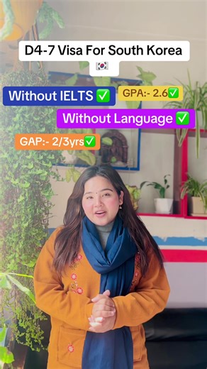 #D4-7 Visa For South Korea 🇰🇷 ##smartconsultancychabheilchuchhepatichowknearbykltower #9816009834 #9816009623