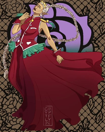 Creating My Tav as the Rose Bride from Utena