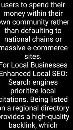 Benefits of local directory