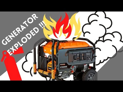 Alaska Cabin Life GENERAC GENERATOR EXPLODED