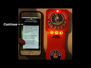 Lionel Universal Remote Firmware Version 1.1