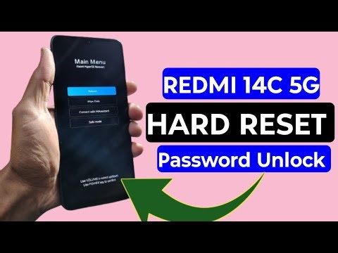 How To Hard Reset Redmi 14C 5G | Redmi 14C 5G Factory Reset | Password Unlock