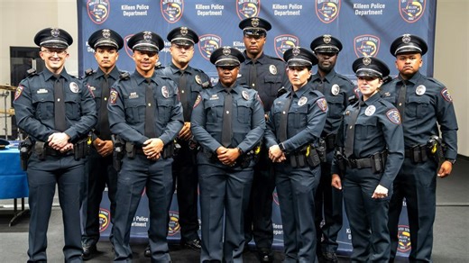 Police Officers across Central Texas graduate Police Academy, Peace Officers Course