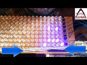 LED matrix connected to Arduino