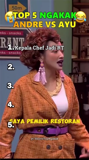 Top 5 Ngakak Andre vs Ayu: Momen Menggelikan!