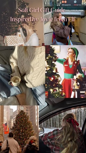 Merm on Instagram: "A soft girl gift guide inspired by Jovie from elf #giftguide #elf #giftideas #giftideasforher #softgirl #haircare #mermhaircare"