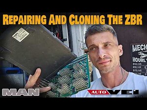 MAN TGX ZBR ECU Repair: Board Level Electronics Fix and Doberman V8 Cloning Process