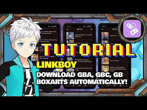 How to automatically download Boxarts on Linkboy! GBA,GBC,GB Game Thumbnails!