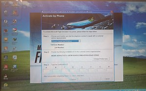 在2022年用电话激活FSX