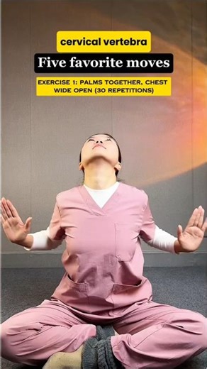 Stiff Neck? Try These 5 Cervical Vertebra Exercises (30 Reps Each)