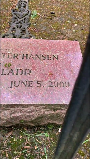 The Elegant Grave Site of Eric Ladd