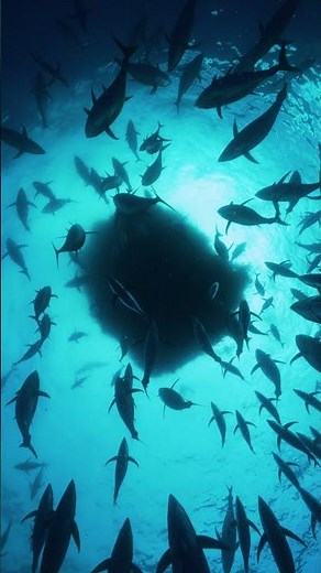 Tuna Frenzy! Yellowfin, Big Eye and Giant Bluefin! The most epic dive of my life! 4K