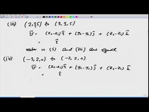 Introduction to vectors: solved examples I