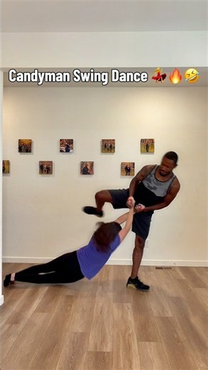 Candyman Swing Dance 💃🔥🤣 #trending #viral #dance #couplechallenge #funny #couple #momlife