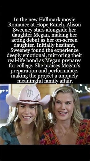 Alison Sweeney Acts Opposite Daughter in Hallmark Debut #AlisonSweeney #Hallmark #RomanceAtHopeRanch