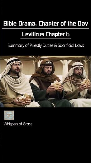 96 The Bible Old Testament: Leviticus 6 | Summary of Priestly Duties & Sacrificial Laws