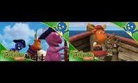 Mix of 2 videos from youtube : the backyardigans episode