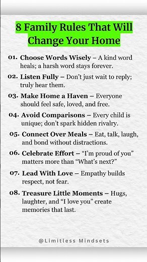 8 Family Rules That Will Change Your Home Forever